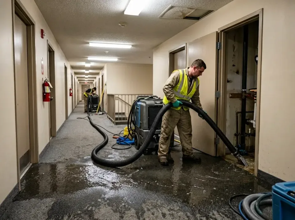 multi-unit-apartment-hallway-f-005 — frequently asked questions, Emergency Burst Pipe Water Extraction & Removal in Monte Se…